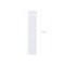 Large White 2 1/4" x 11 1/2" Organza Drawstring Bags for Hand Fans